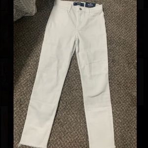Hollister high rise straight jeans
